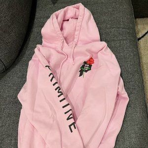 Primitive Skateboards Hoody Heartbreakers Club After Party Pink Hoodie